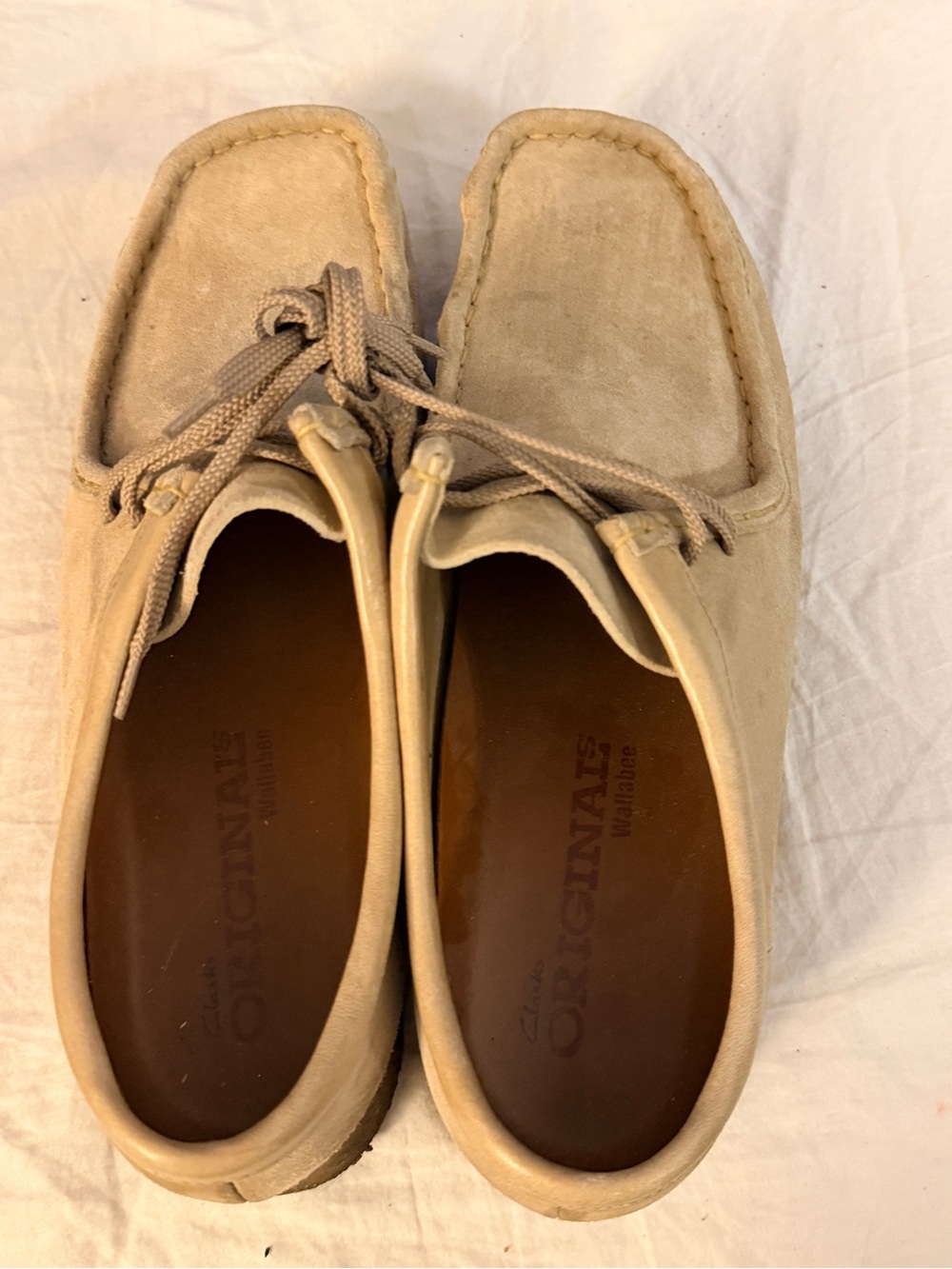 Clarks Suede Wallabee Moccasins